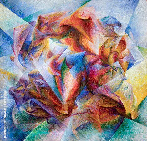Dynamism of a Soccer Player By Umberto Boccioni