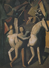 The White Horse 1919 By Mario Sironi