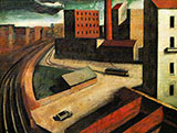 Urban Landscape 1922 By Mario Sironi