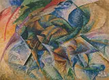 Dynamism of a Cyclist 1913 By Umberto Boccioni