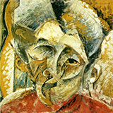Dynamism of a Womans Head By Umberto Boccioni