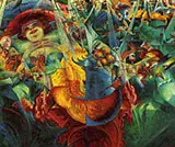 Laughter By Umberto Boccioni