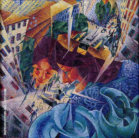 Simultaneous Visions By Umberto Boccioni
