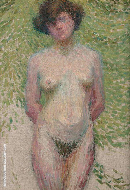 Nude by Charles Angrand | Oil Painting Reproduction