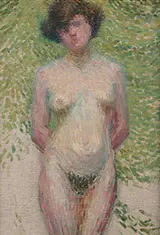 Nude By Charles Angrand