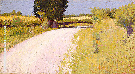 Path in The Country by Charles Angrand | Oil Painting Reproduction