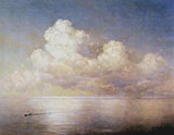 Clouds over The Sea on a Still Day By Ivan Aivazovsky