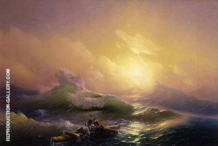 The Ninth Wave 1850 by Ivan Aivazovsky | Oil Painting Reproduction