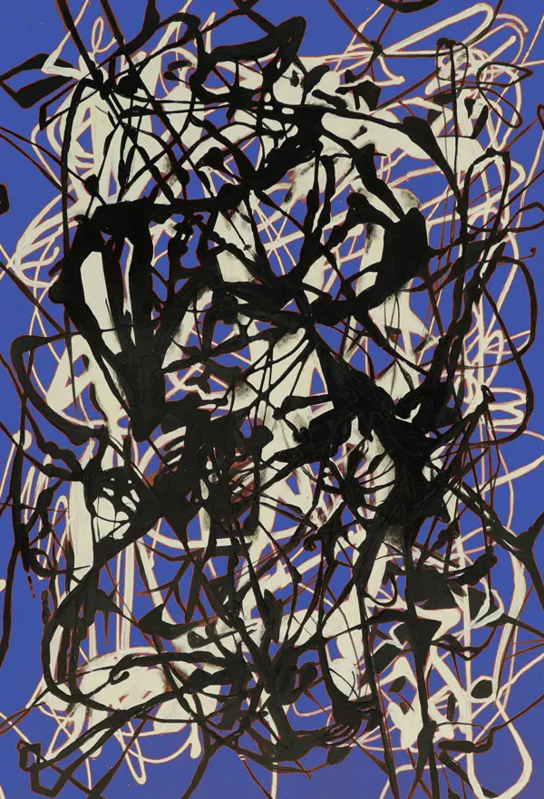 Free Form 1946 By Jackson Pollock (Inspired By)