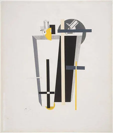 9 Gravediggers 1923 By El Lissitzky