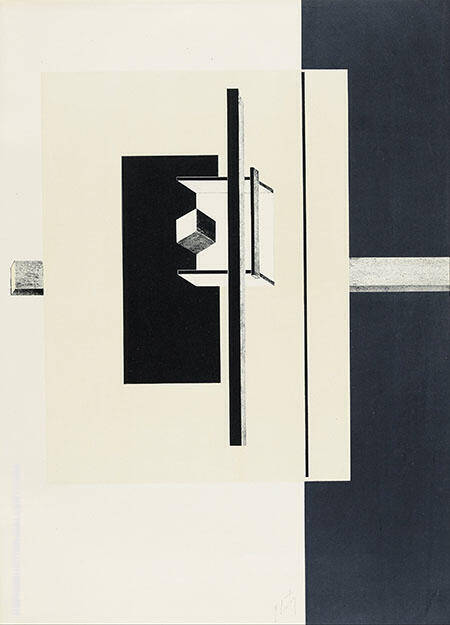 Kestnermappe Proun by El Lissitzky | Oil Painting Reproduction