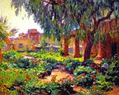 Garden Landscape By Joseph Kleitsch