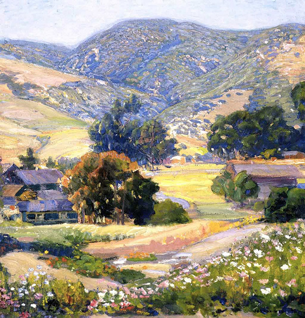 Jeweled Hills by Joseph Kleitsch | Oil Painting Reproduction