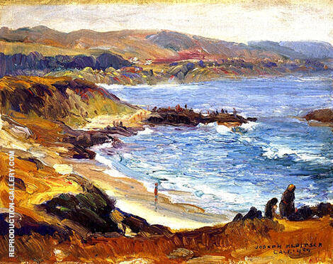 Laguna Beach 1924 by Joseph Kleitsch | Oil Painting Reproduction