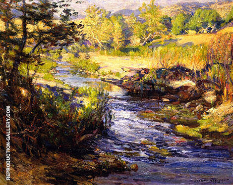The Creek at Laguna Canyon by Joseph Kleitsch | Oil Painting Reproduction