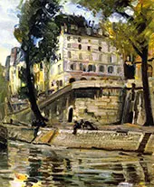 The Seine Paris By Joseph Kleitsch