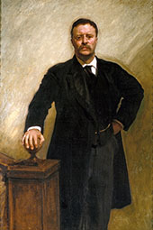 Portrait of Theodore Roosevelt 1903 By John Singer Sargent