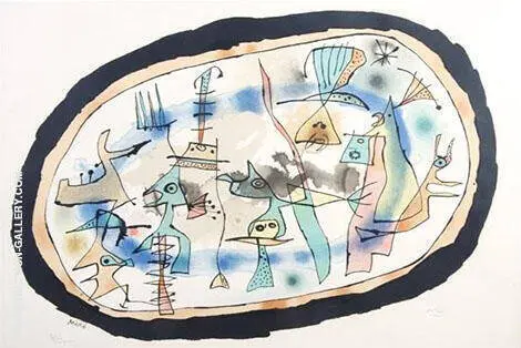 Break of Day 1958 By Joan Miro