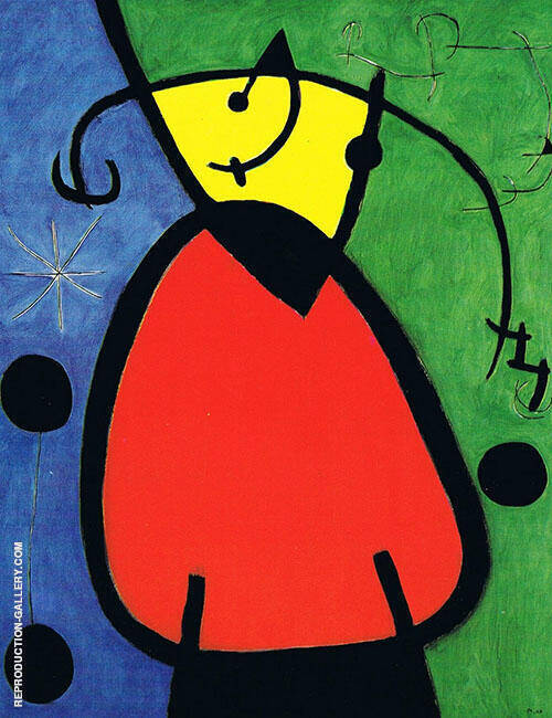 Break Of Day 1968 Painting By Joan Miro Reproduction Gallery