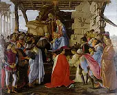 Adoration of the Magi c1470-74 By Sandro Botticelli