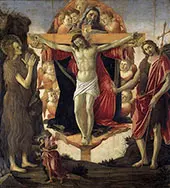 Holy Trinity c1491-1493 By Sandro Botticelli