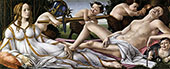 Venus and Mars By Sandro Botticelli