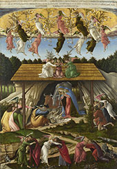 The Mystical Nativity c1500 By Sandro Botticelli