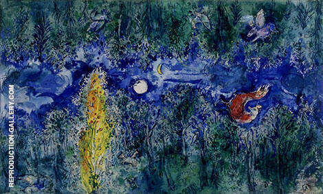 Act 1, Firebird by Marc Chagall | Oil Painting Reproduction