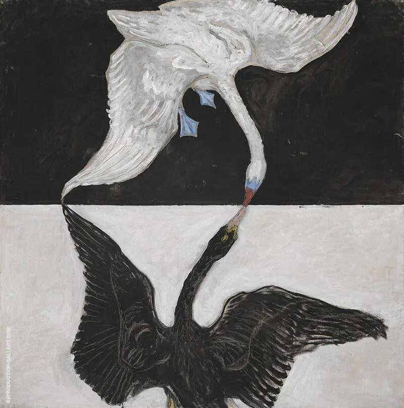 The Swan No 17 By Hilma AF Klint