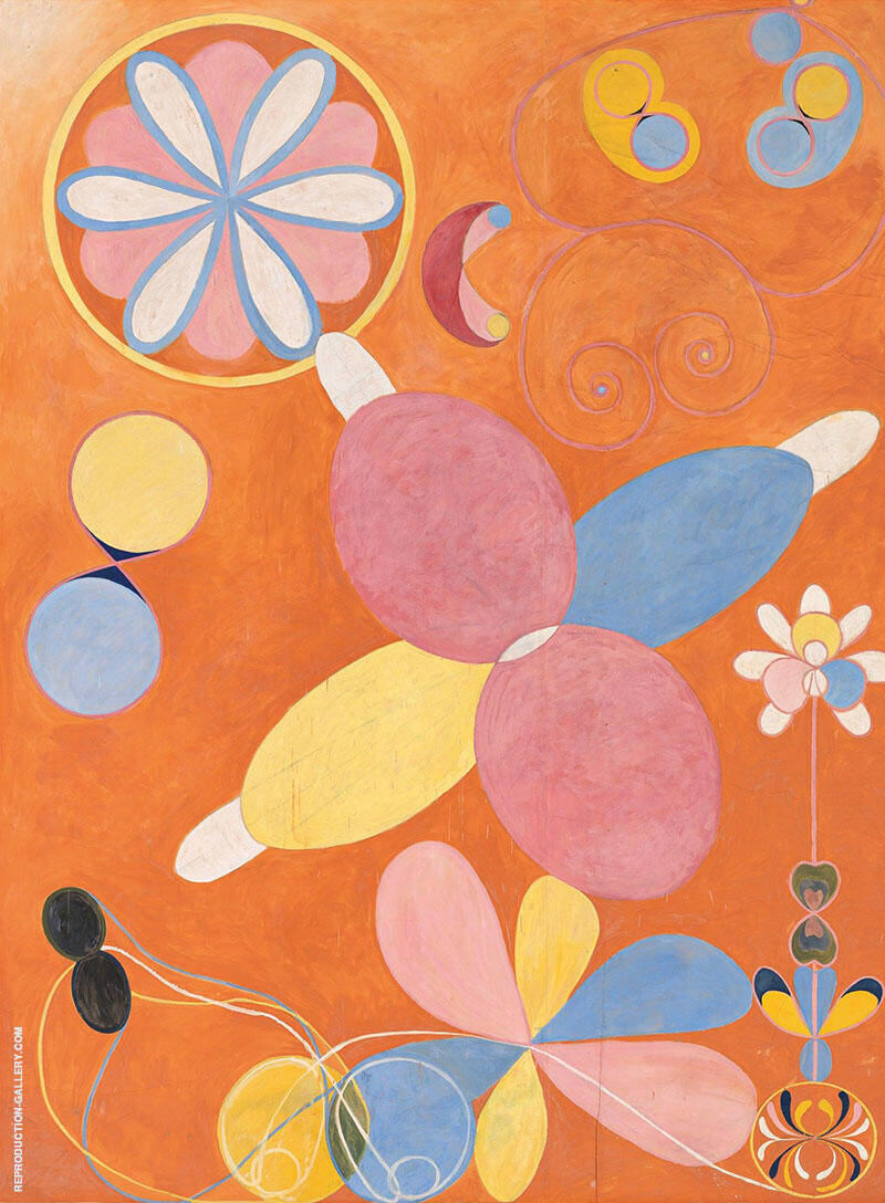 The Ten Largest No 3 Youth Group IV 1907 By Hilma AF Klint