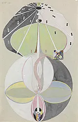 Tree of Knowledge No 5 By Hilma AF Klint
