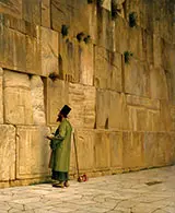The Wailing Wall By Jean Leon Gerome