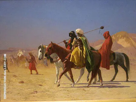 Arabs Crossing The Desert By Jean Leon Gerome