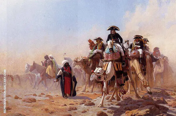 Napoleon and His General Staff 1867 By Jean Leon Gerome