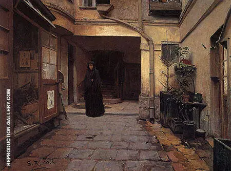 Casa de Empenos 1889 By Santiago Rusinol