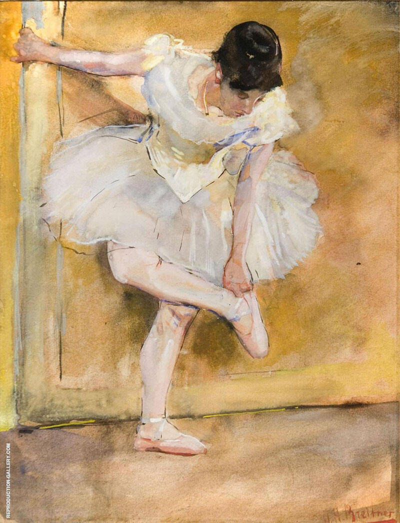 Ballerina by George Hendrik Breitner | Oil Painting Reproduction