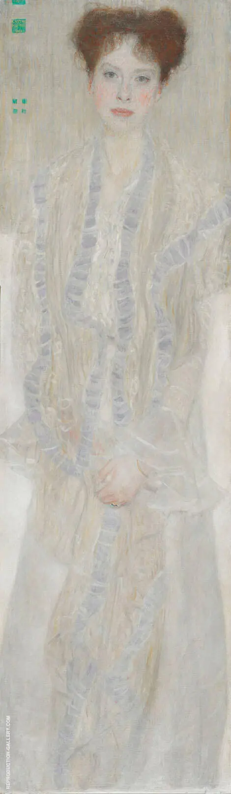 Portrait of Gertrude Loew 1902 By Gustav Klimt