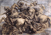 The Battle of Anghiari By Peter Paul Rubens
