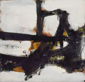 Orange Outline 1955 By Franz Kline