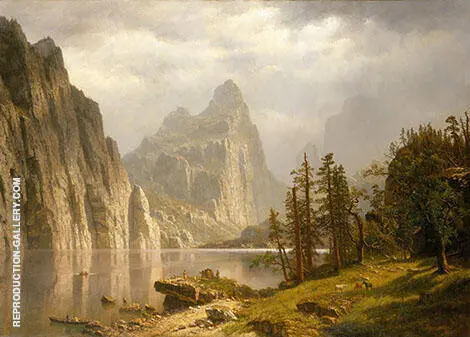 Merced River, Yosemite By Albert Bierstadt