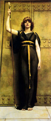 The Priestess 1895 By John William Godward