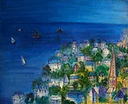 A Baie de Sainte Adresse By Raoul Dufy