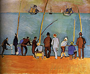 Anglers 1908 By Raoul Dufy