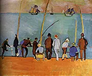 Anglers 1908 By Raoul Dufy