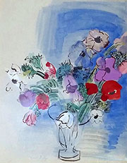 Base of Anemones By Raoul Dufy