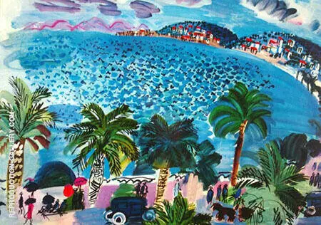 Bay of Angels Nice 2 By Raoul Dufy