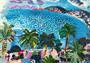 Bay of Angels Nice 2 By Raoul Dufy