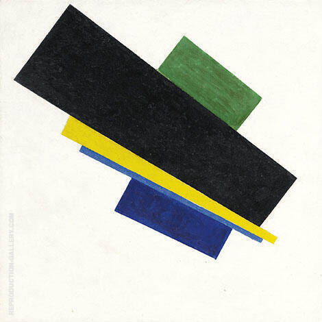 Suprematism 18 by Kazimir Malevich | Oil Painting Reproduction