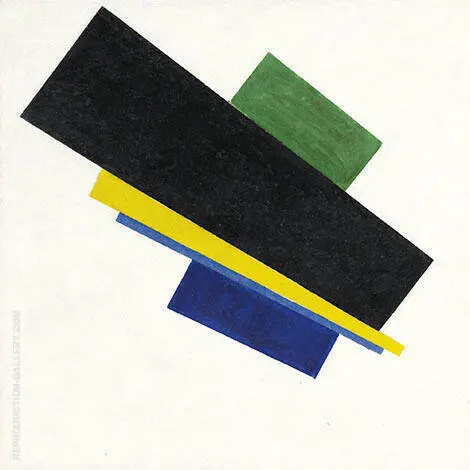 Suprematism 18 By Kazimir Malevich