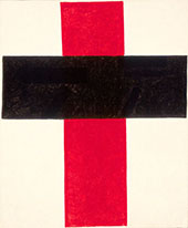 Large Hieratic-Suprematist Cross By Kazimir Malevich